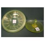 2 Pc Fenton Topaz Lot