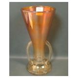 Imperial Marigold # 244 Handled Flared Vase