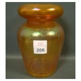 Imperial Pearl Ruby # 244 Art Glass Vase