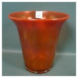 Fenton Red # 612 Flared Vase