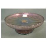 Fenton Wisteria # 643 Wide Panel Ftd Salver