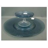 Imperial Blue Ice # 461 Cheese & Cracker Set