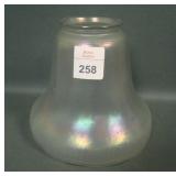 Signed Nuart Iris Ice Interior Paneled Light Shade