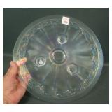 Imperial Iris Ice # 5141 Floral Optic Ftd. Plate
