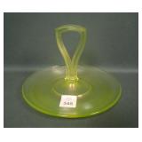 Fenton # 318 Handled Butter Ball Tray