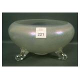 Fenton Persian Pearl # 603 Ftd Centerpice Bowl
