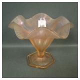 Fenton Velva Rose # 574 Flared Ruffled Vase