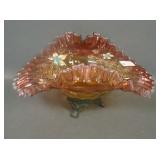 Victorian Amberina Floral Decorated Ftd Brides