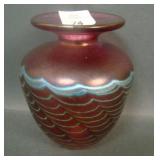 Robert Held Studio Art glass Vase
