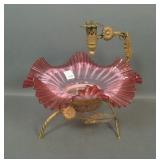 Victorian Rubina Ruffled Ftd Brides Bowl