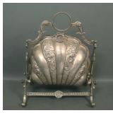 Victorian Silverplate Clam Shaped Biscuit/ Bun