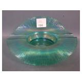 Posinger? Ice Green JIP Ribbed Irirdised Vase