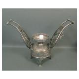 Meriden Handled Brides Bowl Frame W/ Grasshoppers