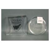 Two Advertising Items