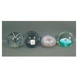 Lot of 4 Paperweights