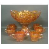 Imperial Marigold 474 Eight Pc Punch Set