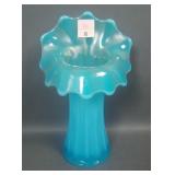 Westmoreland Blue Opaque Corinth JIP Vase