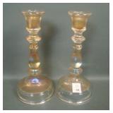 2 Imperial Marigold Premium Candlesticks