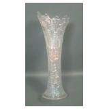 Dugan White Big Basketweave Swung Vase