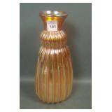 Fenton Marigold Rib & Panel Bottle Shape Vase