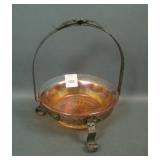Imperial Marigold Paneled Bowl in Metal Frame