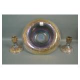 Imperial Smoke Soda Gold 3 Pc Console Set