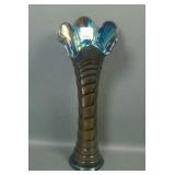 Imperial Purple Ripple Mid Size 13 3/8" Vase