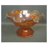 Imperial Marigold 474 Ruffled Compote