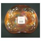 Fenton Marigold Kittens 4 Sided Bowl