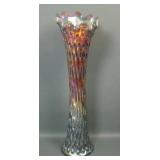 Fenton Amethyst Rustic Mid Size 16 1/2" Vase