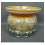 Fenton/Levay Aqua Opal Carnival Glass G&C Spittoon