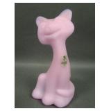 Fenton FAGCA Lavender Satin Happy Cat