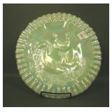 Fenton Sea MIst Green Farmyard Chop Plate