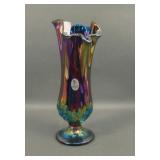 Fenton Amethyst Lily of Valley Handkerchief Vase
