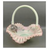 Feton Lotus Mist Burmese Decorated Crimped Basket