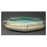 Roseville Pottery Deco Monticello Console Bowl