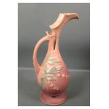 Roseville Pottery Pink Bleeding Heart Ewer