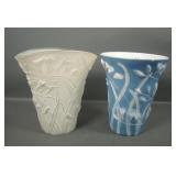 Two Phoenix Freesia Vases
