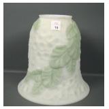 Phoenix? Milk Glass/ Stain Philodendron Shade