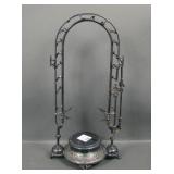 Wilcox Victorian Silverplate Pickle Castor & Fork