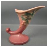 Roseville Pottery Pink Bleeding Heart Cornucopia