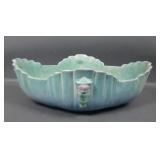 Roseville Blue Topeo Centerpiece Bowl