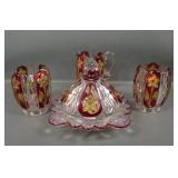 EAPG Greenburgs "Florida" 4 Pc Table Set