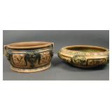 Two Piece Roseville Pottery Florentine Lot