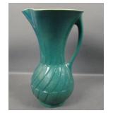 Roseville Pottery Green/Yellow Mayfair Pitcher