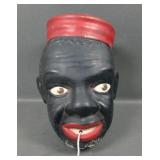 Vintage Black Americana "Porter" Chalkware S