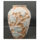 Phoenix Pearlized on Pnk Wild Rose Vase