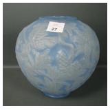 Consolidated Light Blue Wash Pinecone Vase