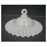 Victorian Glossy White Smoke Bell
