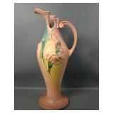 Roseville Pottery Pink Poppy 16" Ewer/ Floor Vase
